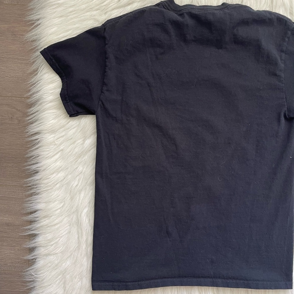 Kurt Cobain Black Short Sleeve Graphic Crew Neck T-Shirt Athleisure Size Small - Picture 6 of 7